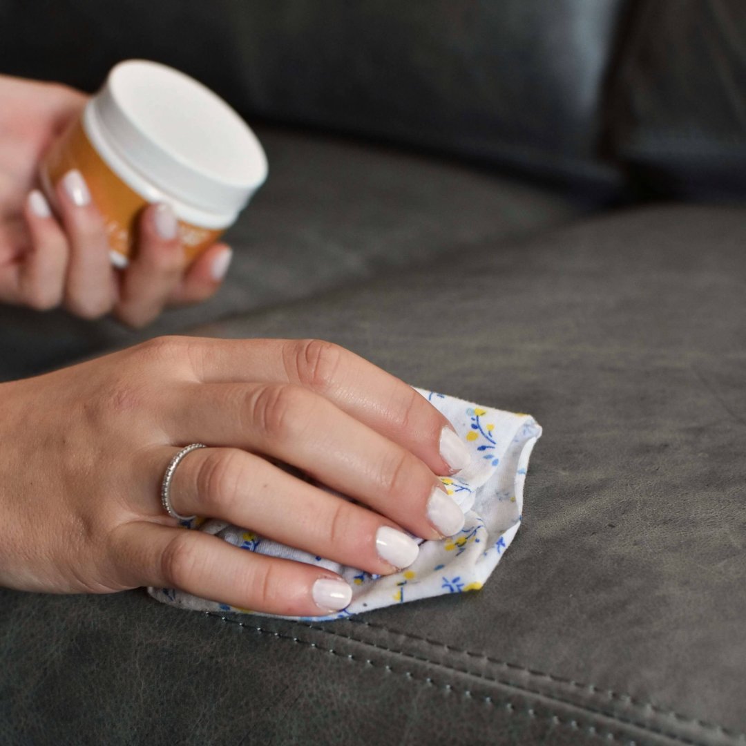 Leather Balm for couch care