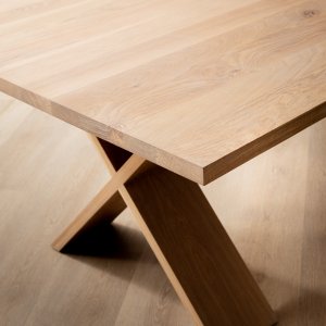 2.8m-oak-cross-leg-dining-table