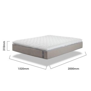 Visco-Pedic-Serenity-Mattress-Queen-XL-dimensions