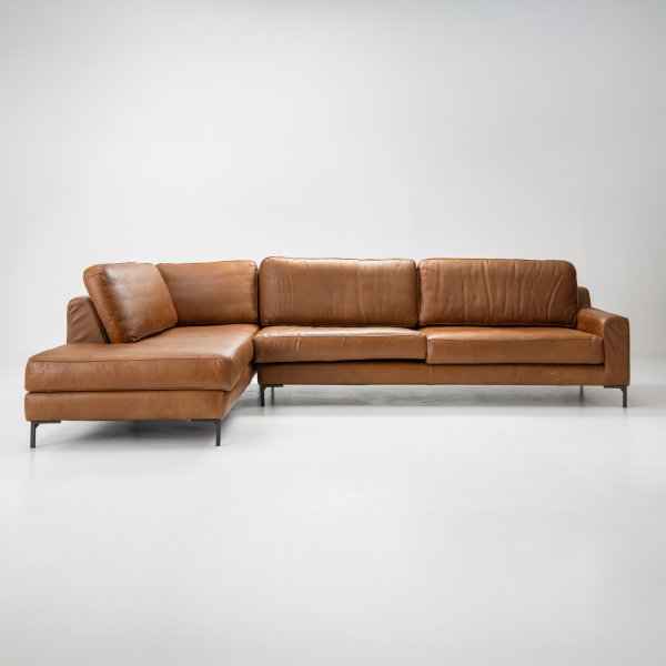 factory-sale-tulbagh-leather-couch-XL-daybed-left-butterscotch