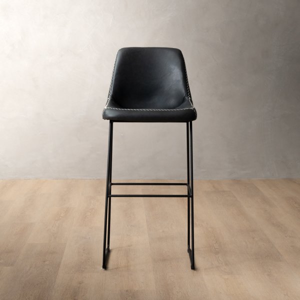 hand-stitched-tall-leather-bar-chair-black