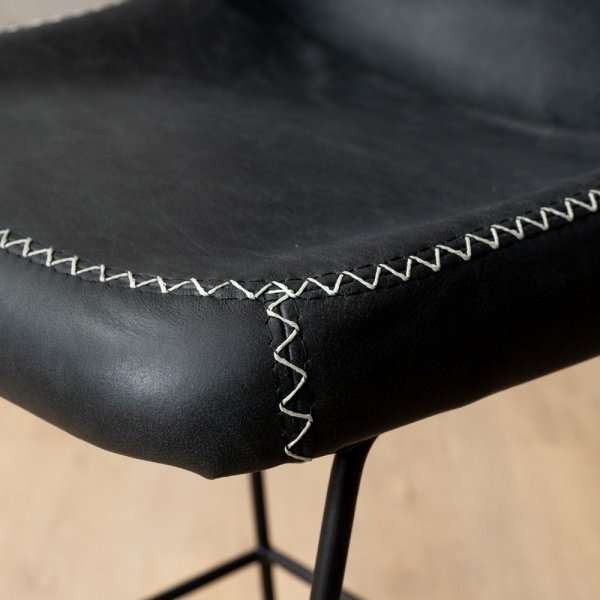 hand-stitched-tall-leather-bar-chair-black