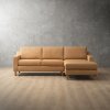 Douglas Leather Daybed Couch Desert