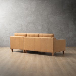 Douglas Leather Daybed Couch Desert