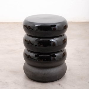 black-chubby-side-table