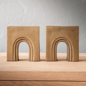 archway-bookend-brass-antique-aluminium