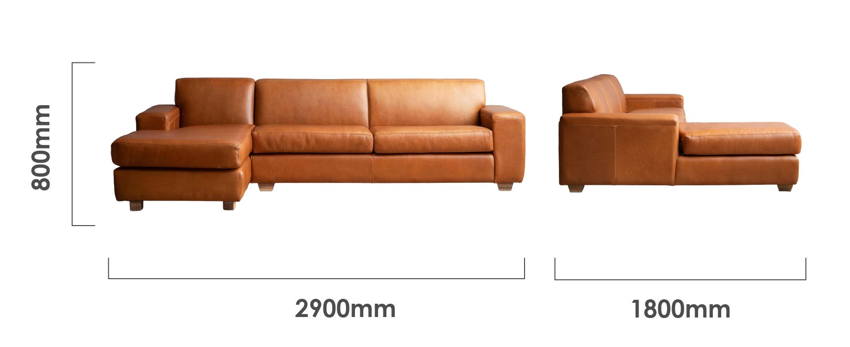 Karoo-Classic-Leather-Corner-Couch-with-Daybed-Right-Ginger-dimensions