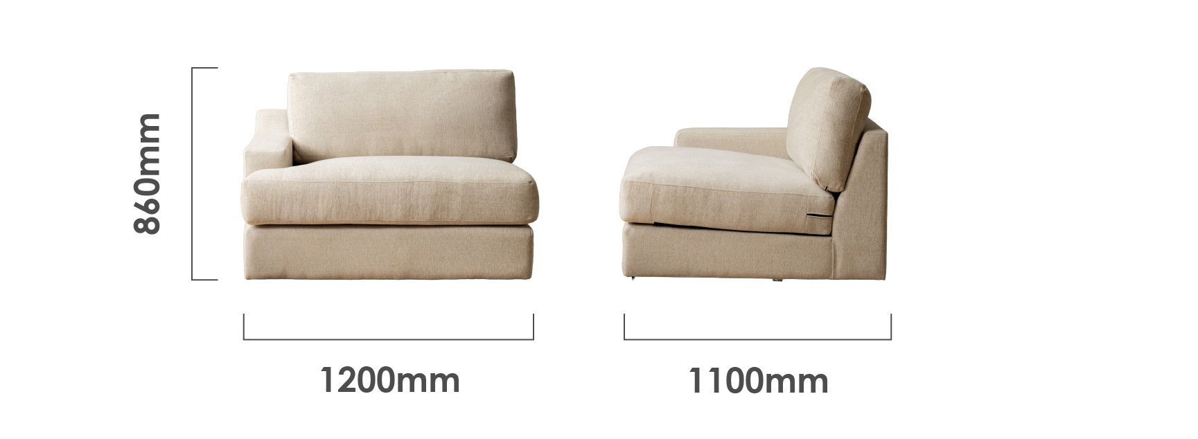 left-arm-windermere-modular-couch-piece-latte-dimensions