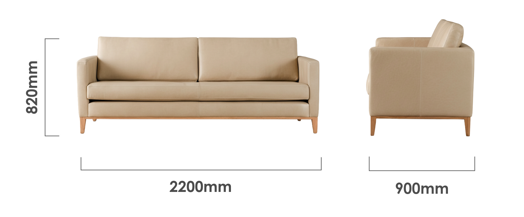cape-town-3-seater-leather-couch-cream-dimensions