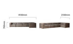 Havenwood-Leather-Corner-Couch-5P-Shadow-Ash-dimensions