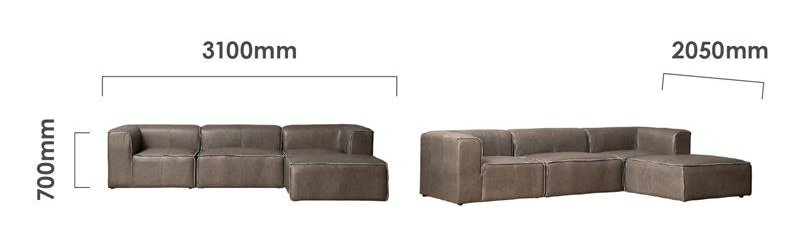 Havenwood-Leather-Daybed-S-4P-Shadow-Ash-dimensions