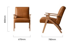 gariep-leather-armchair-oak-caramel-dimensions
