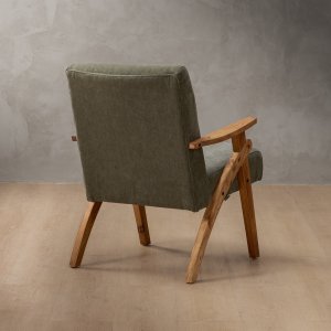 Gariep Fabric Armchair Rosemary Blackwood