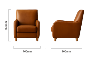 midlands-leather-armchair-butterscotch-dimensions