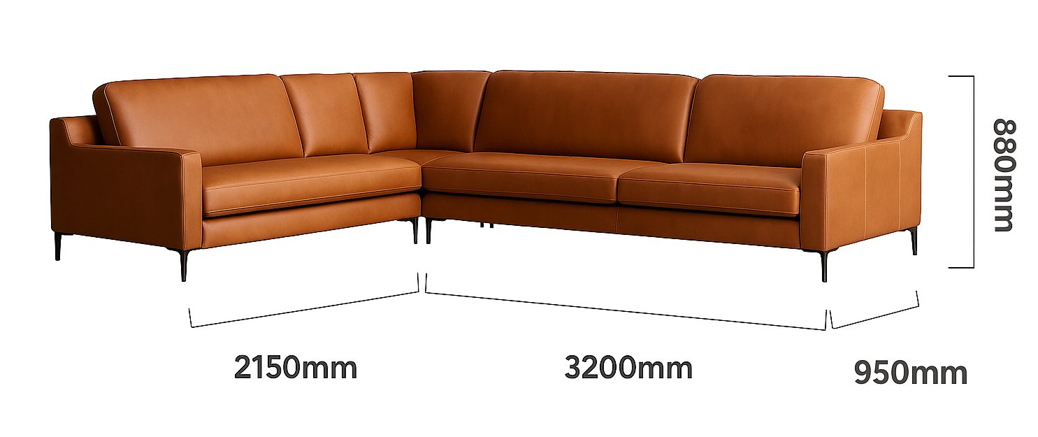 tulbagh-corner-leather-couch-left-ginger-dimensions