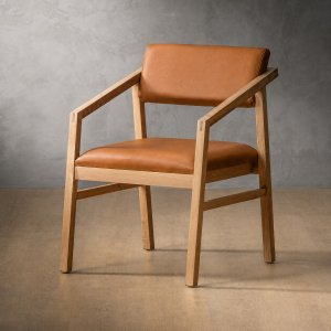 Jozi-Leather-Carver-Chair-Ginger