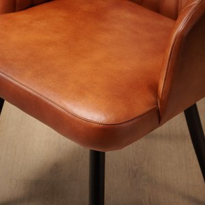 Monet-Leather-dining-Chair-Bourbon