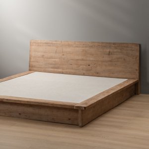 Timbercove Bed - King XL- Grey Wash