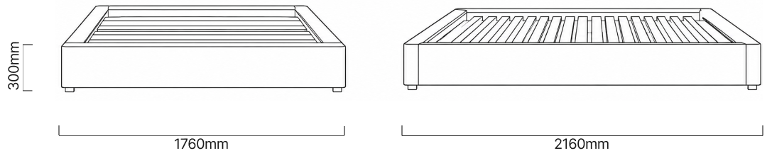 Montanelle Bed Base Queen Dimensions