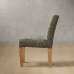 chunky fabric dining chair thyme wave