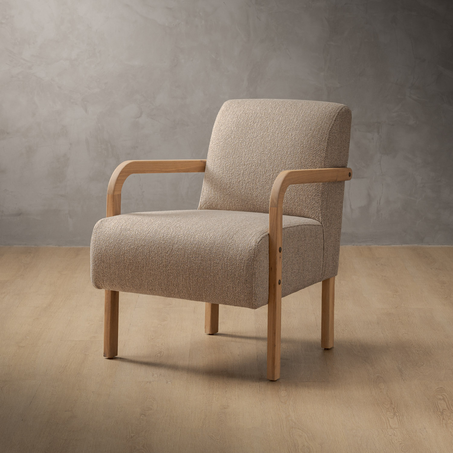 Palmiet-Fabric-Armchair-Oak-Monarch-Sandpiper
