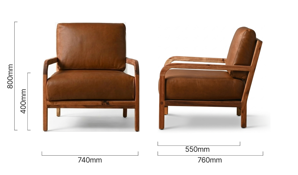vrede-leather-armchair-butterscotch-dimensions