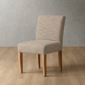 Chunky Dining Chair - Stone Pixels