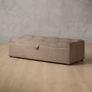 Aveline Storage Ottoman - Tuscan