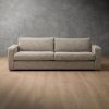 Clanwilliam 4-Seater Fabric Couch Stone Pixels