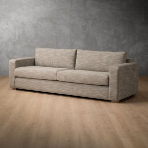 Clanwilliam 4-Seater Fabric Couch Stone Pixels