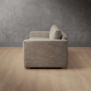 Clanwilliam 4-Seater Fabric Couch Stone Pixels