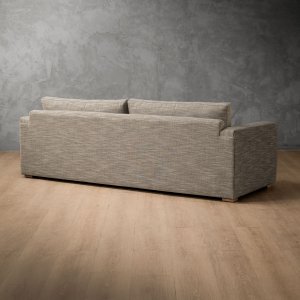 Clanwilliam 4-Seater Fabric Couch Stone Pixels