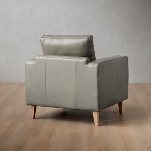Hamlet Leather Armchair Pepper