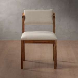 Jozi Fabric Dining Chair Blackwood Pumice Stone