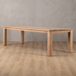 3m Linear Dining Table Oak