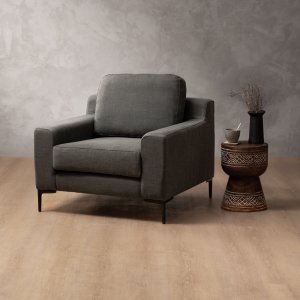 Tulbagh Fabric Armchair Juniper Graphite
