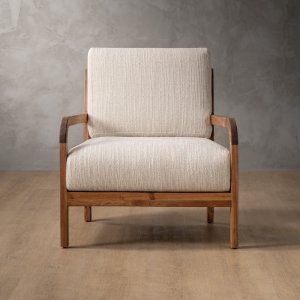 Vrede Fabric Armchair Blackwood Sea Sand