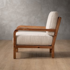 Vrede Fabric Armchair Blackwood Sea Sand