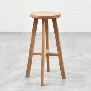 Rhodes Tall Bar Stool-Oak Natural