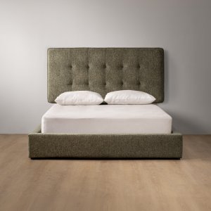 Ravelin Montanelle Bed King XLStoneweave Green