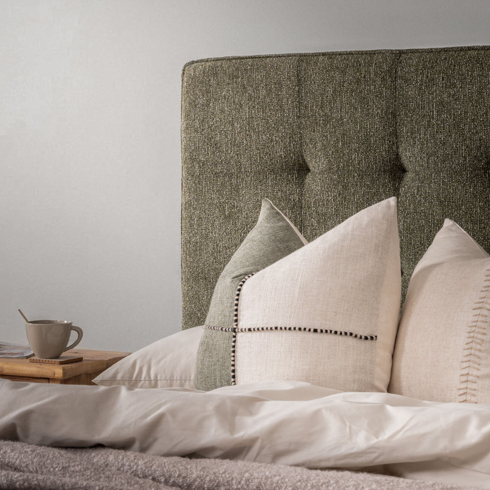 Ravelin Montanelle Bed King XLStoneweave Green