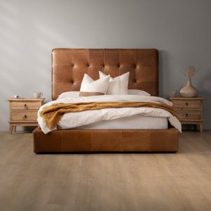 Ravelin King Headboard Cinnamon