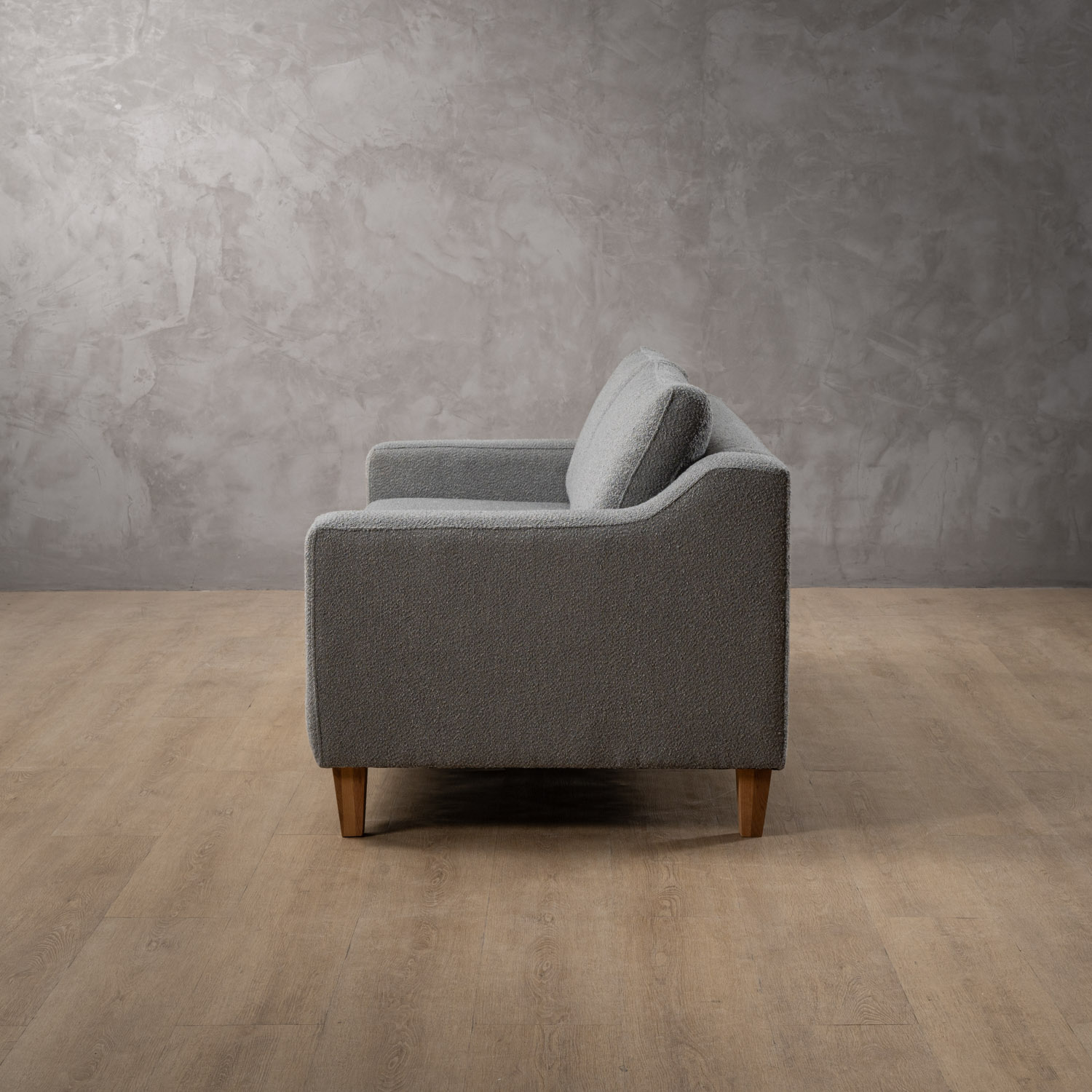 Douglas 2-Seater Fabric Couch Dove Grey