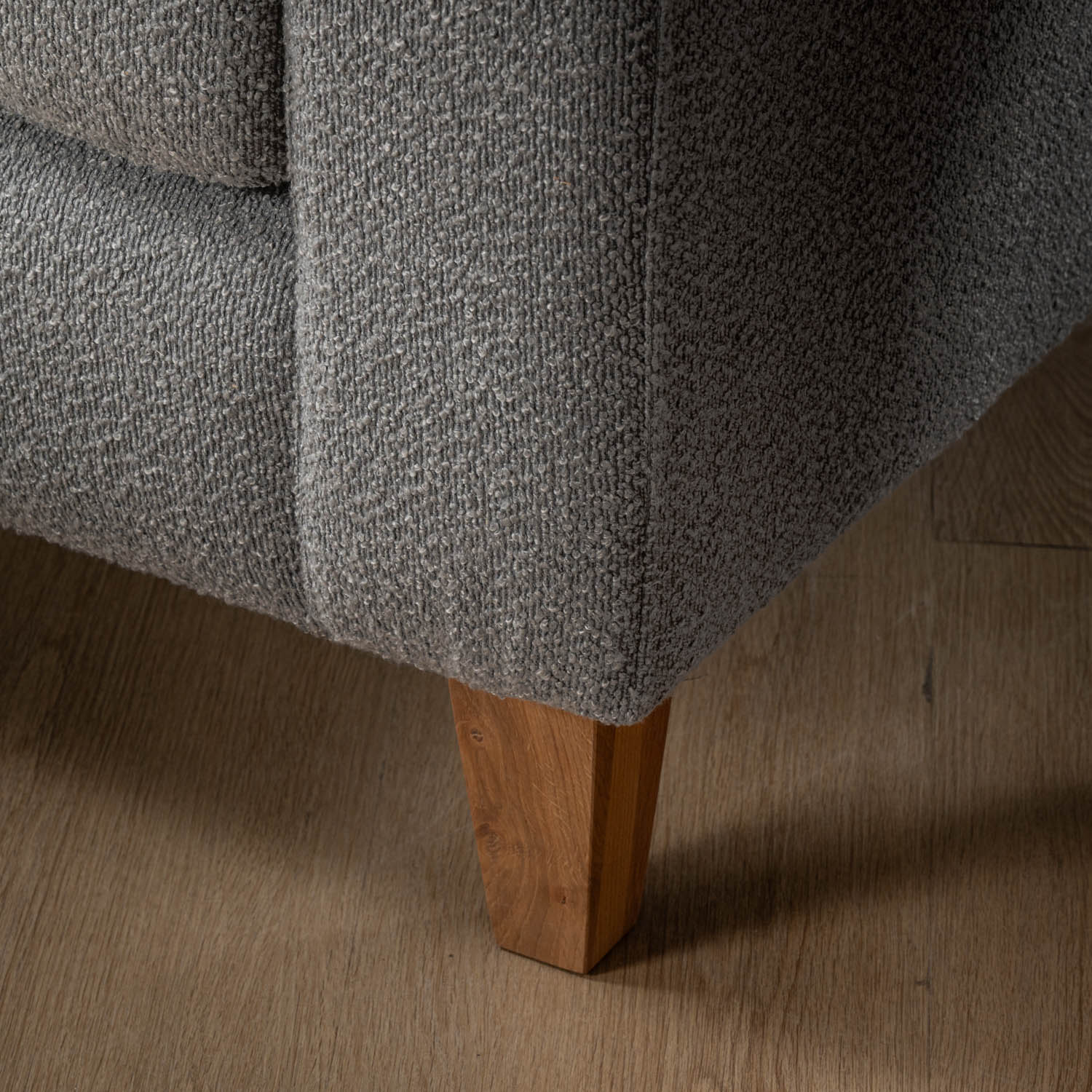 Douglas 2-Seater Fabric Couch Dove Grey