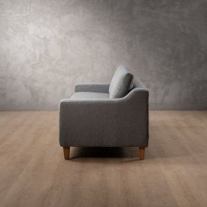 Douglas 3-Seater Fabric Couch Dove Grey
