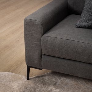 Tulbagh 4-Seater Fabric Couch Juniper Graphite dimensions