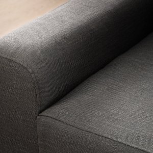 Tulbagh 4-Seater Fabric Couch Juniper Graphite dimensions