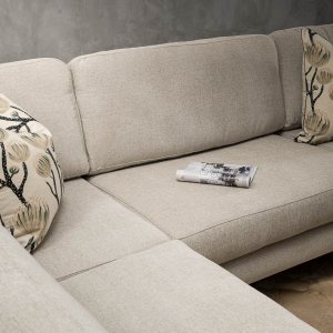 Tulbagh Fabric Corner Couch Dusted Taupe