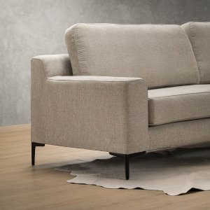 Tulbagh Fabric Corner Couch Dusted Taupe
