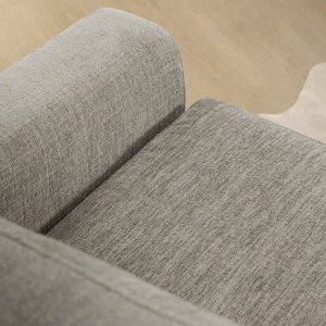 Tulbagh Fabric Corner Couch Right Forest Ash